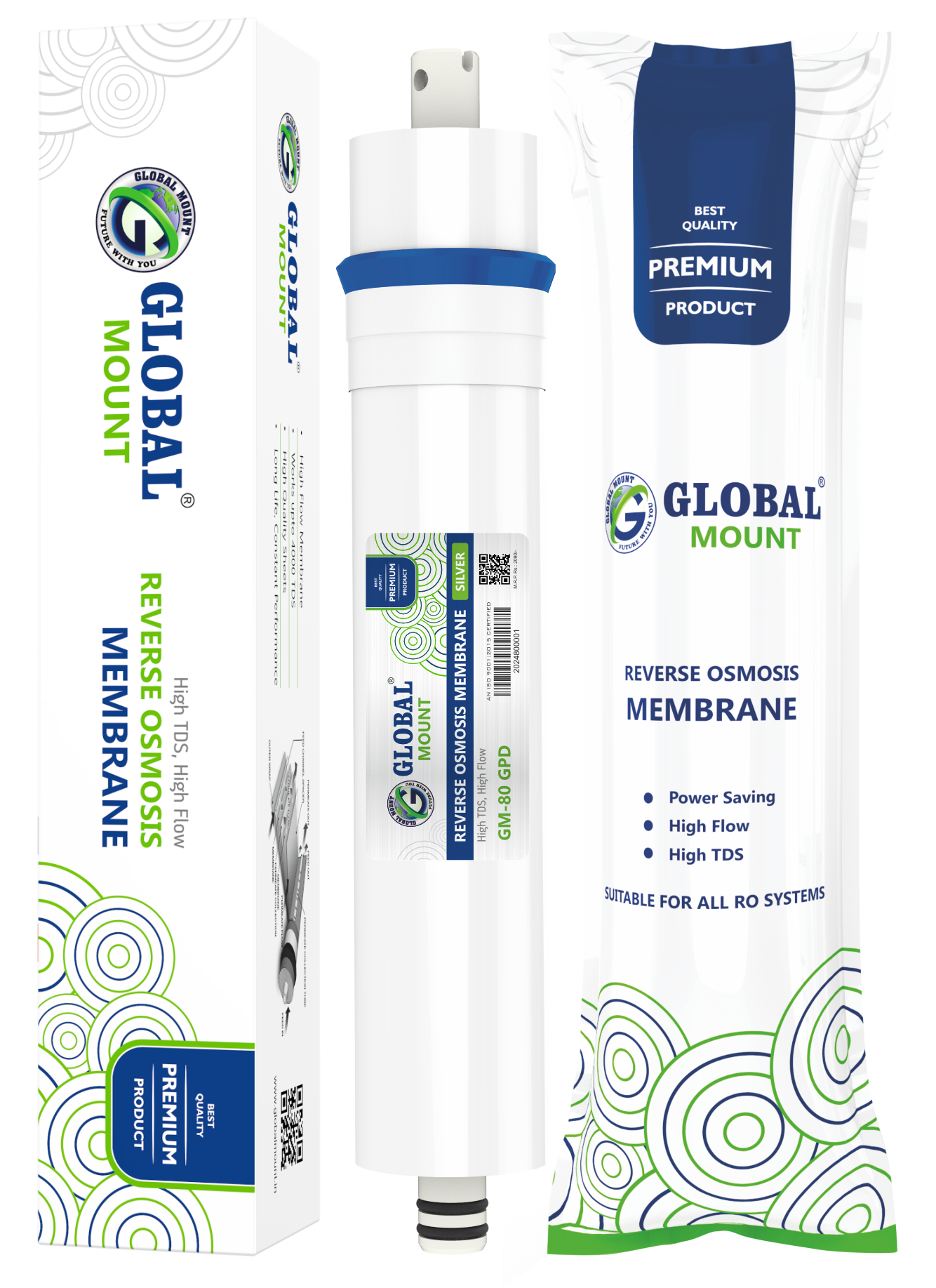 Global Mount Silver Membrane